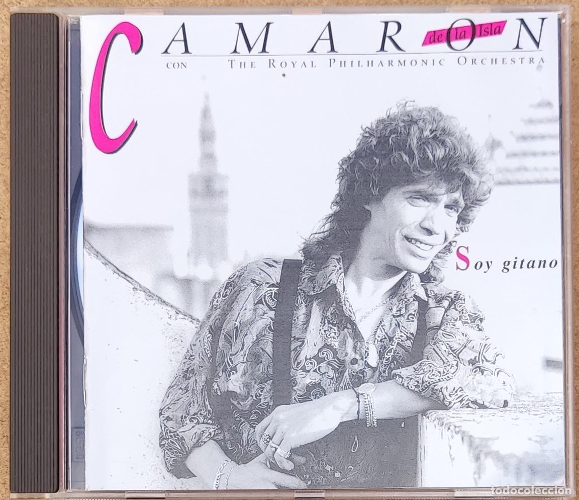 CDs de m&uacute;sica: CAMARON - SOY GITANO (CD) 1989 - 8 COPLAS - Foto 1