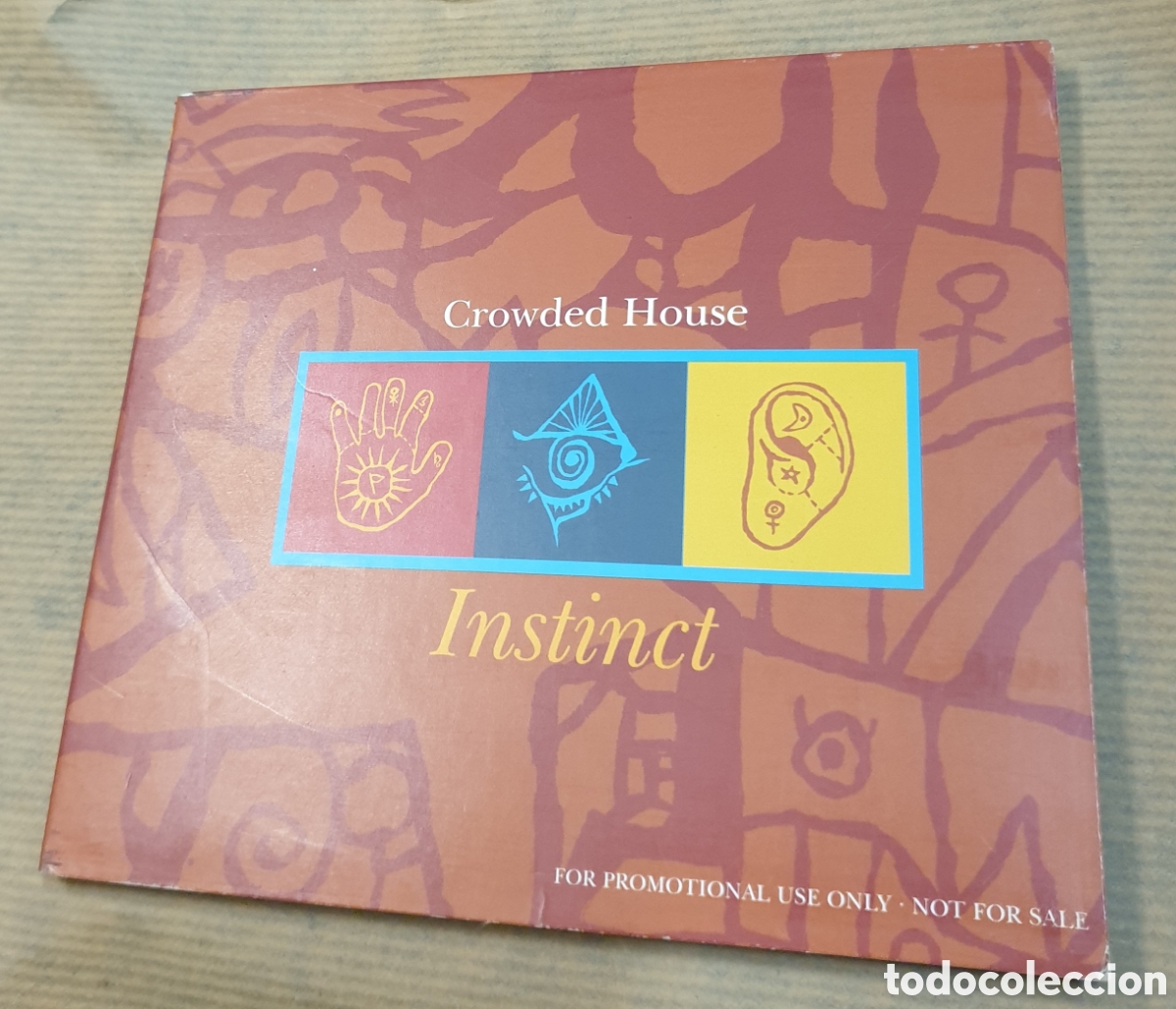 CDs de m&uacute;sica: Crowded house - instict. Cd single - Foto 1
