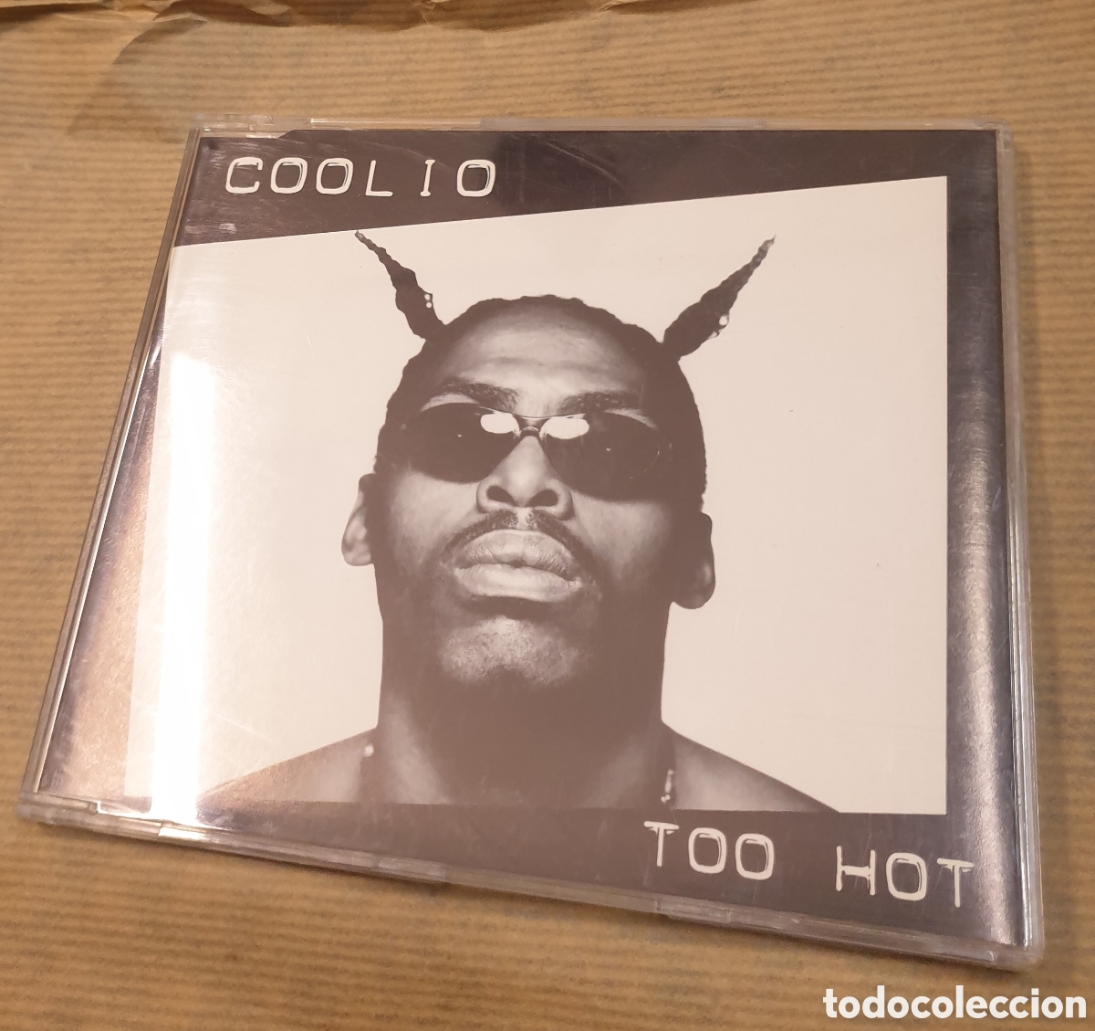 CDs de m&uacute;sica: Coolio - too hot. Cd single - Foto 1