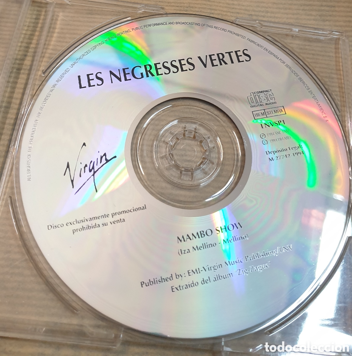 CDs de m&uacute;sica: Les negresses vertes - mambo show. Cd single - Foto 1