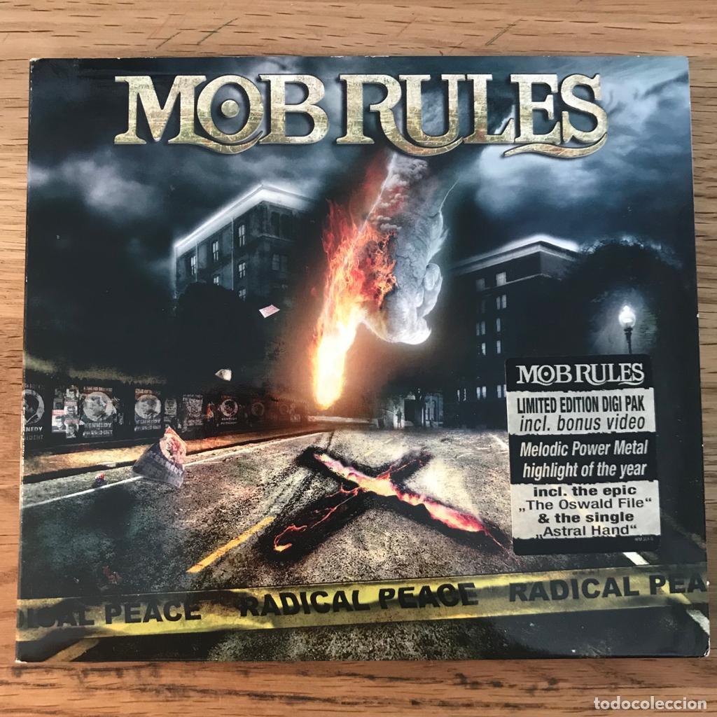 CDs de m&uacute;sica: MOB RULES - RADICAL PEACE - CD AFM 2009 - DIGIPAK LIMITADO - Foto 1