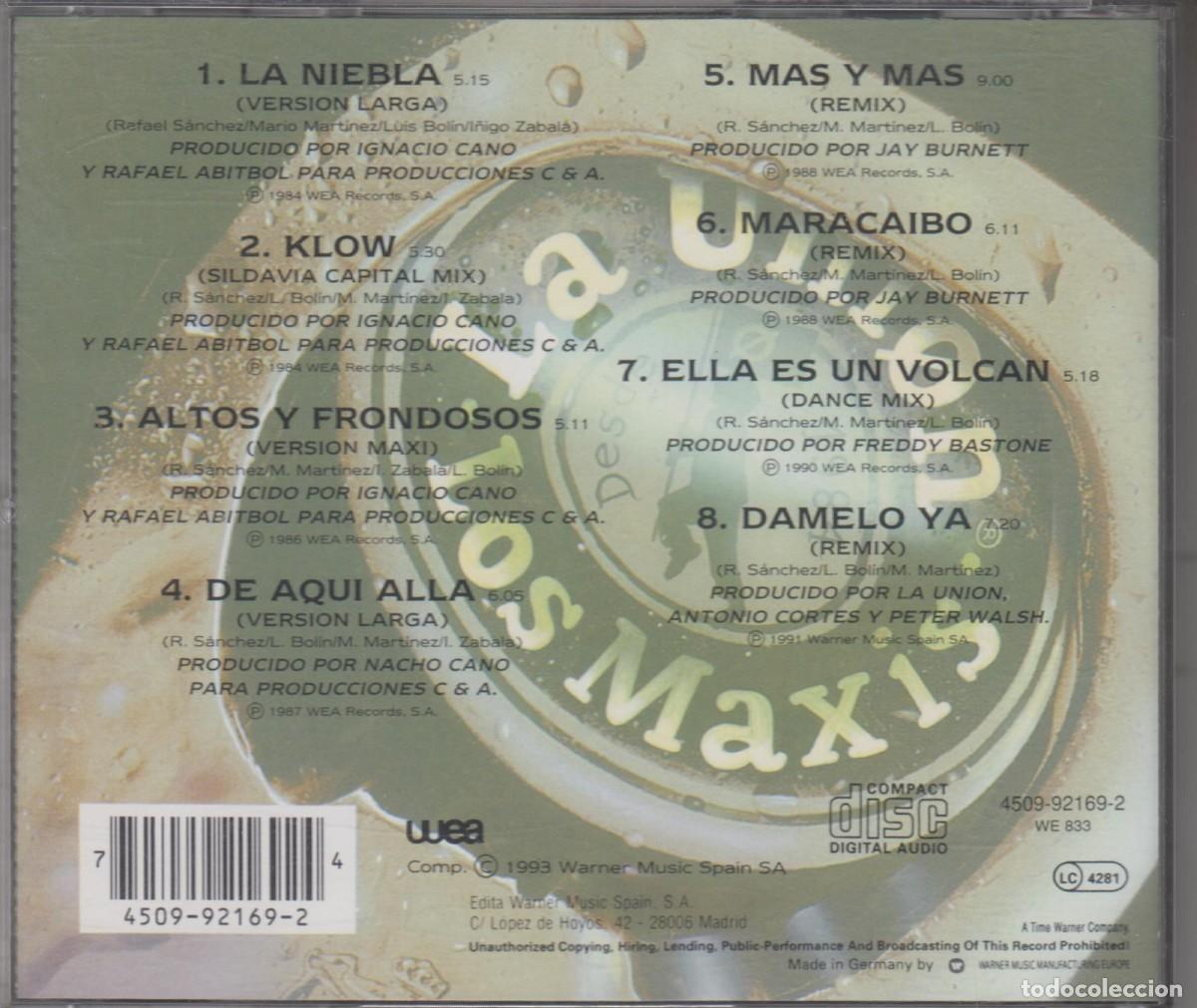 CDs de m&uacute;sica: La Uni&oacute;n cd Los Maxis 1993 - Foto 2