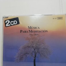 CDs de Música: CD MUSICA PARA MEDITACION VOLUMEN 3 Y 4. Lote 374731609