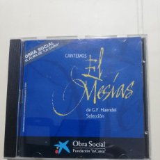 CDs de Música: CD EL MESIAS DE HAENDEL. Lote 374732059
