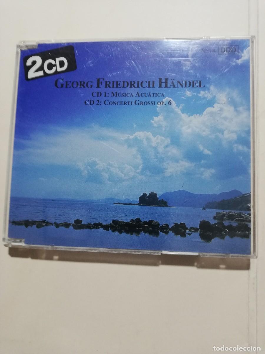 CDs de m&uacute;sica: CD GEORG FRIEDRICH HANDEL (2 CD&acute;S) - Foto 1