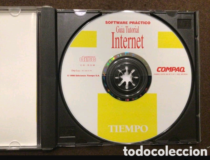 CDs de m&uacute;sica: GU&Iacute;A TUTORIAL DE INTERNET A&Ntilde;O 1998 - Foto 2