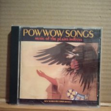 CDs de Música: MUSIC OF THE PLAINS INDIANS-POW WOW SONGS-. Lote 374804289
