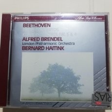 CDs de Música: BEETHOVEN -BRENDEL Y HAITINK (KLAVIERKONZERTE NUM 3 Y 4). Lote 374814304