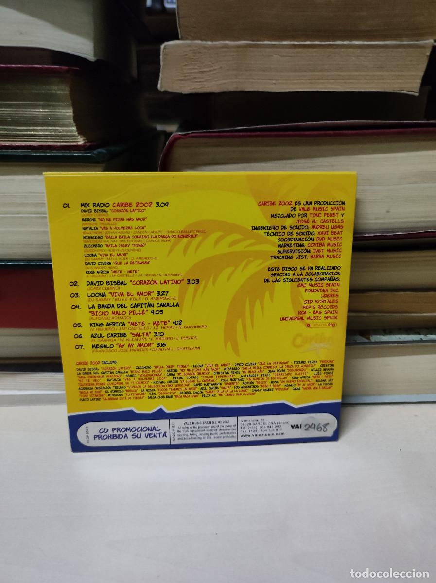 CDs de m&uacute;sica: Caribe 2002: Coraz&oacute;n Latino - Foto 2