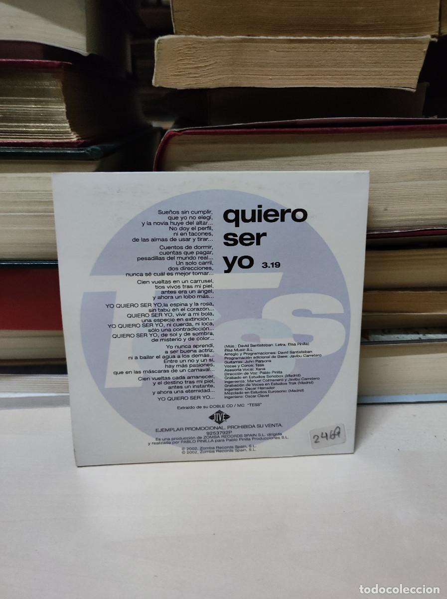 CDs de m&uacute;sica: Tess &ndash; Quiero Ser Yo - Foto 2
