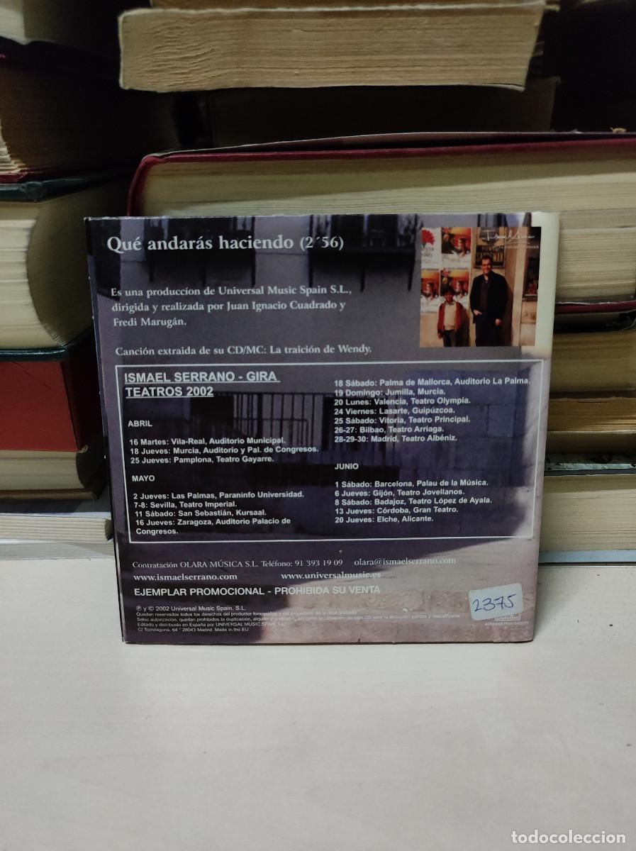 CDs de m&uacute;sica: Ismael Serrano &ndash; Qu&eacute; Andar&aacute;s Haciendo - Foto 2