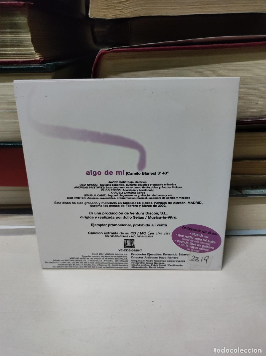 CDs de m&uacute;sica: Mar&iacute;a Del Monte &ndash; Algo De Mi - Foto 2