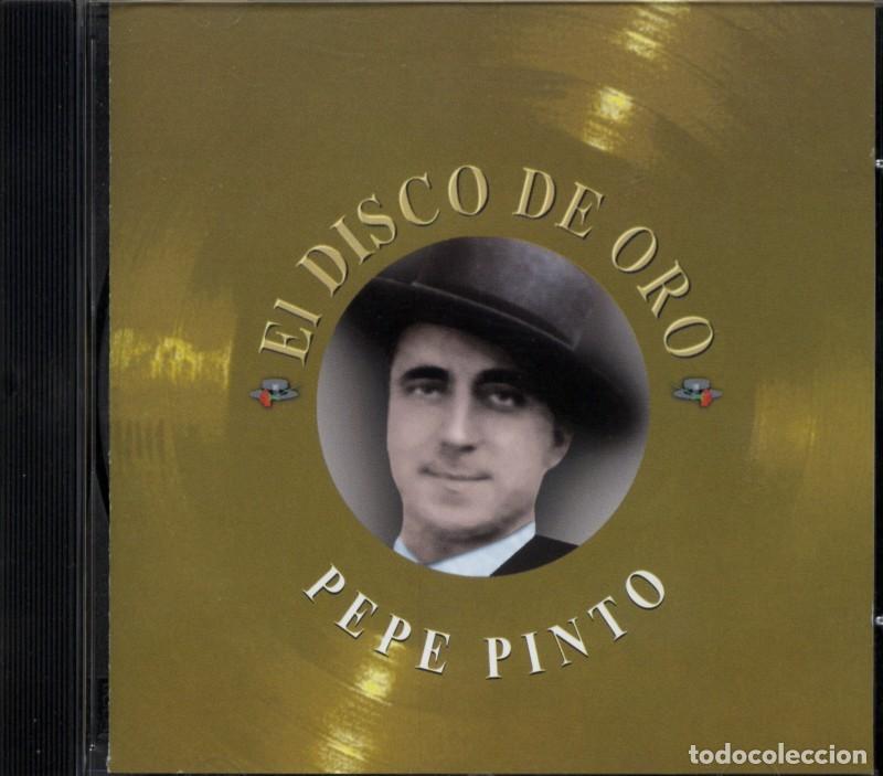 CDs de m&uacute;sica: PEPE PINTO. EL DISCO DE ORO (CD) - Foto 1