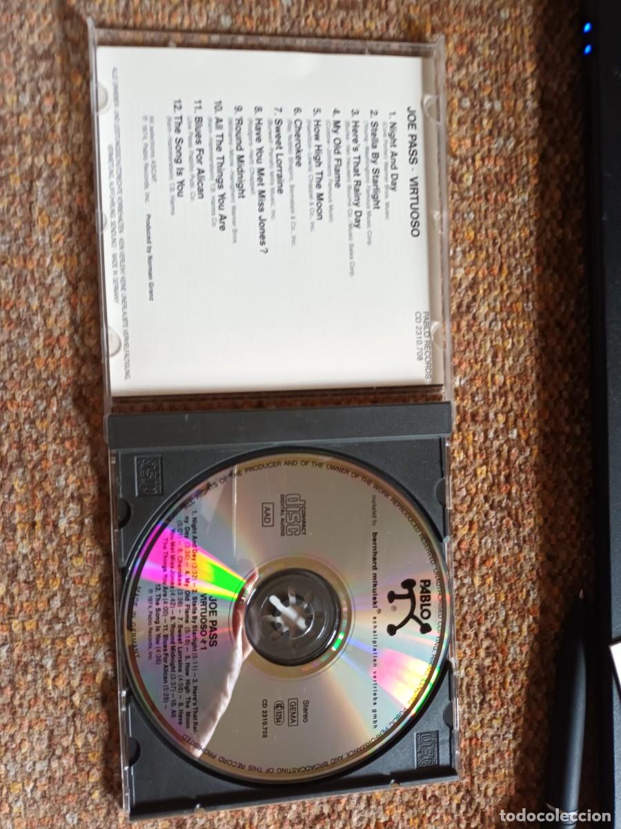CDs de m&uacute;sica: Joe Pass , Virtuoso , CD Germany, estado impecable. - Foto 3