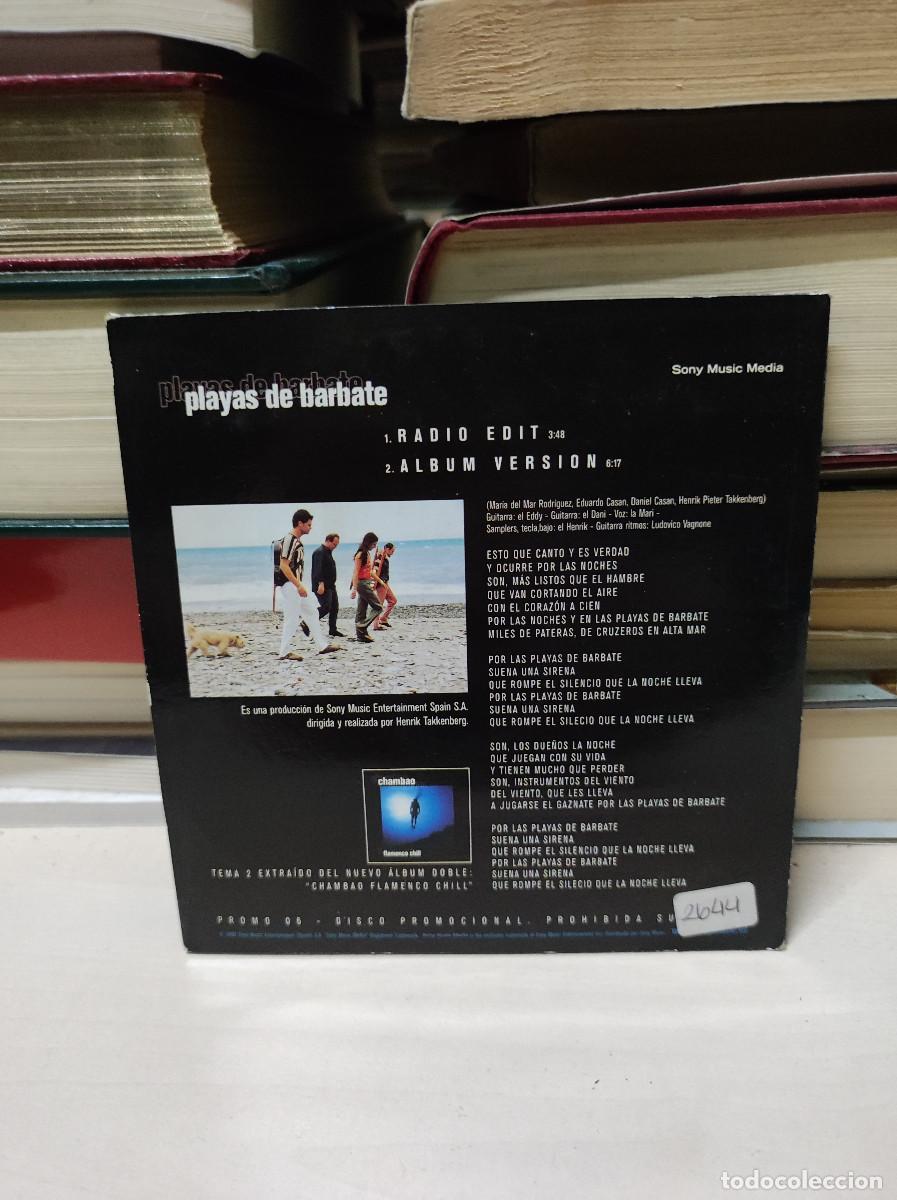 CDs de m&uacute;sica: Chambao &ndash; Playas De Barbate - Foto 2