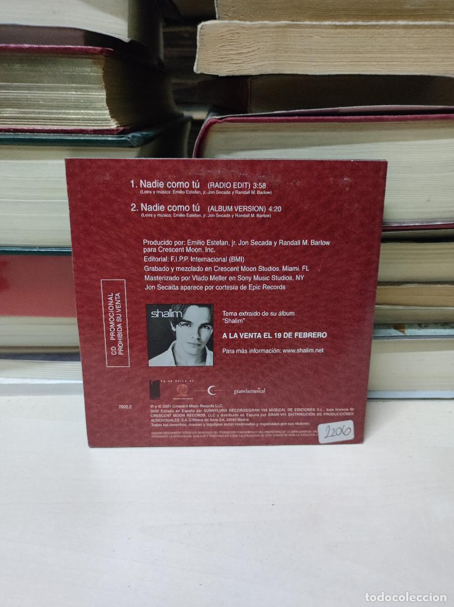 CDs de m&uacute;sica: Shalim &ndash; Nadie Como Tu - Foto 2