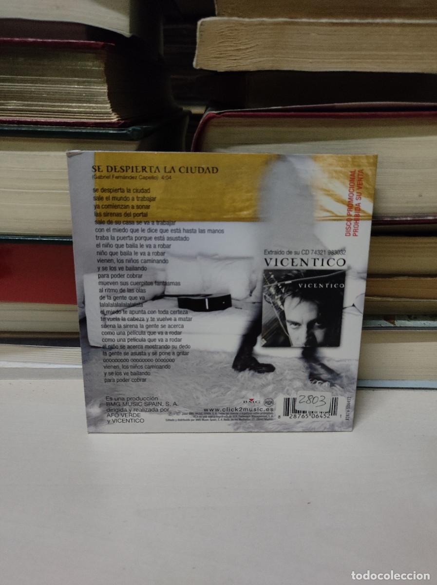 CDs de m&uacute;sica: Vicentico &ndash; Se Despierta la Ciudad (Single) - Foto 2