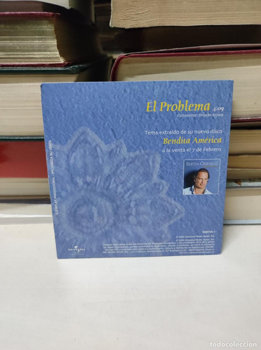 CDs de m&uacute;sica: EL PROBLEMA BERTIN OSBORNE - Foto 2