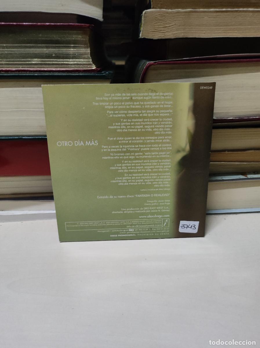 CDs de m&uacute;sica: Alex Ubago &ndash; Otro D&iacute;a M&aacute;s - Foto 2