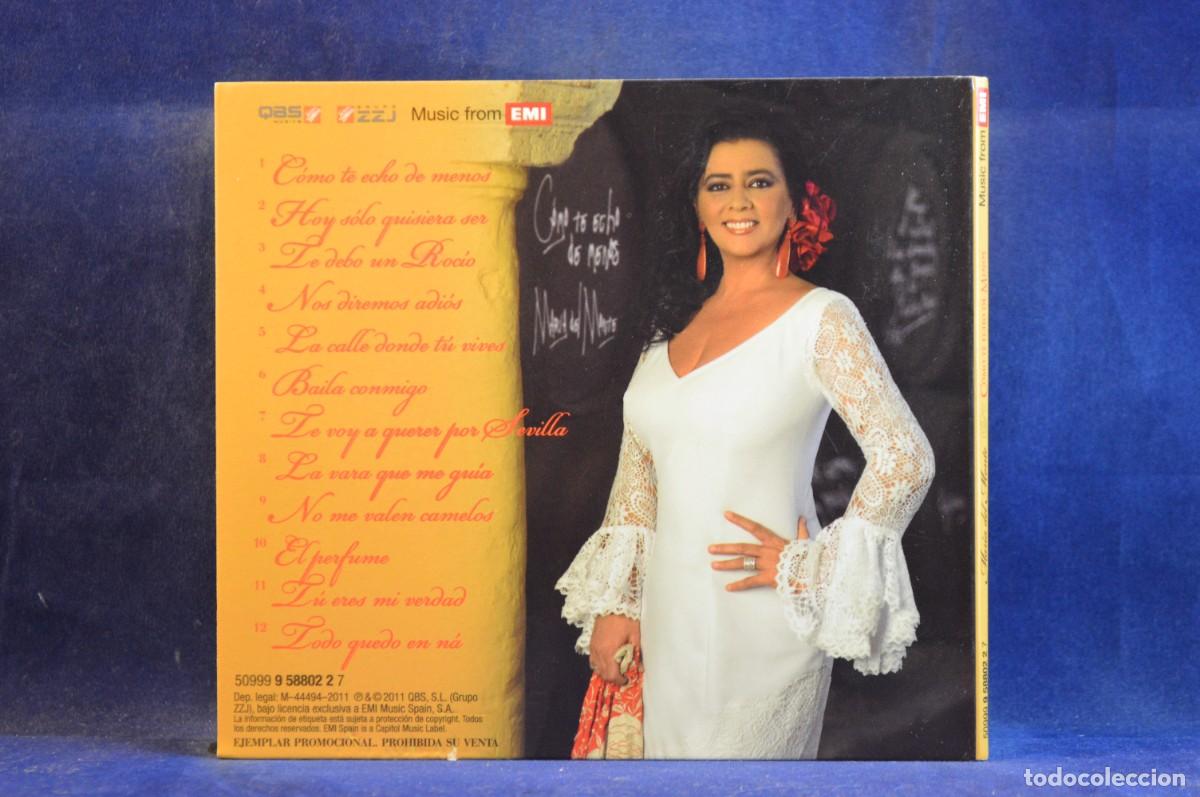 CDs de m&uacute;sica: MAR&Iacute;A DEL MONTE - COMO TE ECHO DE MENO - CD - Foto 2