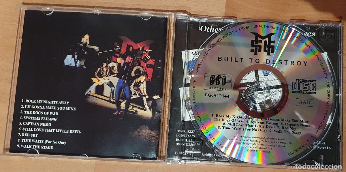 CDs de m&uacute;sica: The Michael Schenker Group - Built To Destroy CD MSG - Foto 3
