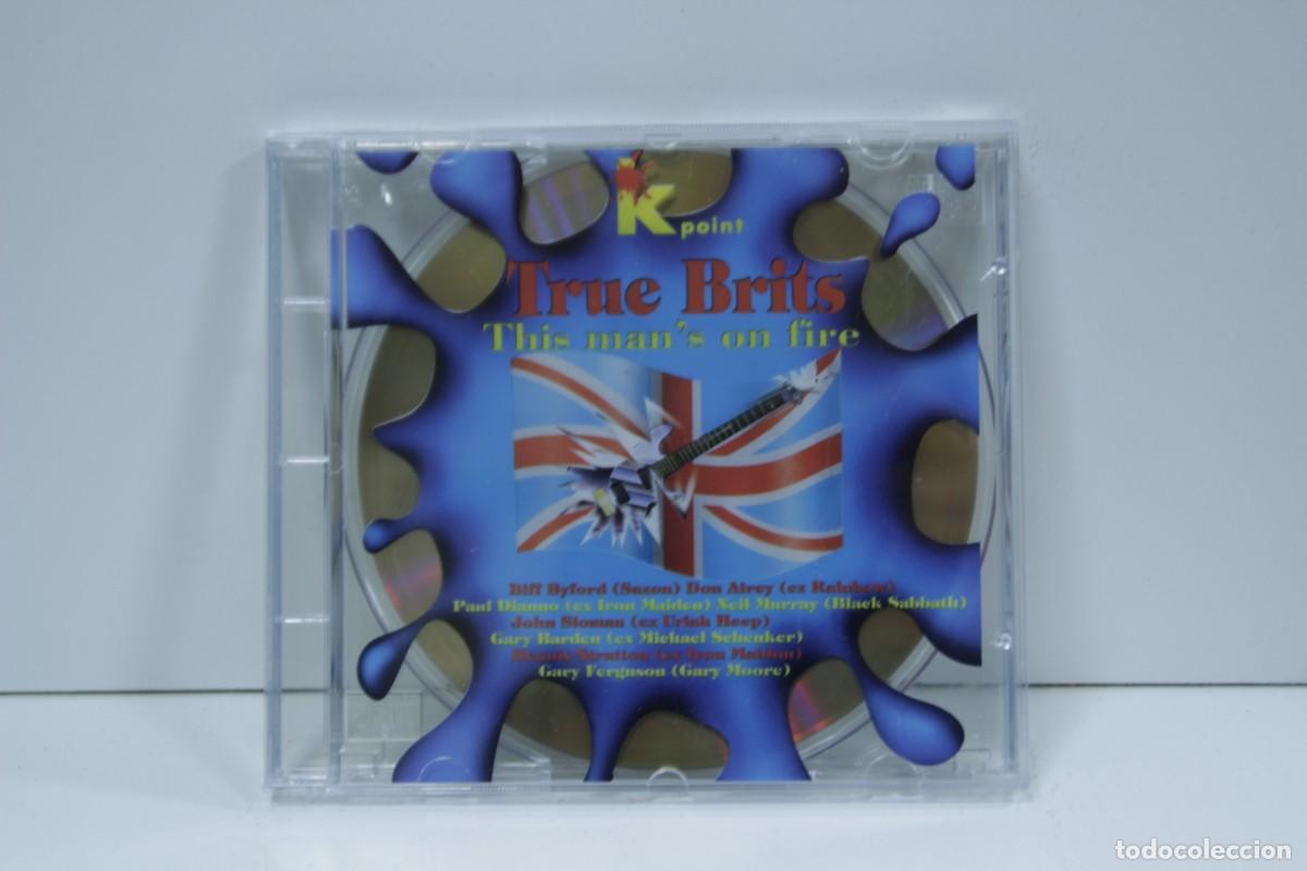 CDs de m&uacute;sica: DISCO CD. True Brits &ndash; This Mans On Fire. COMPACT DISC. - Foto 1