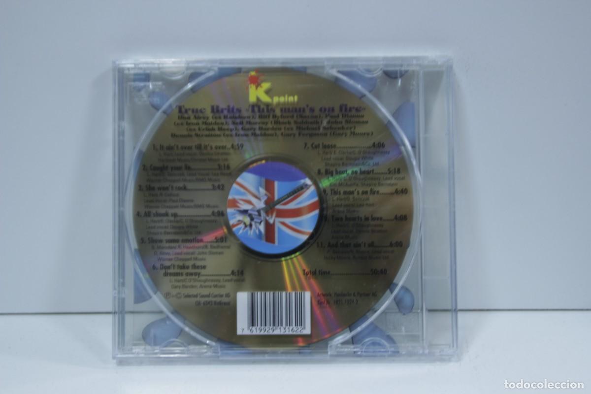 CDs de m&uacute;sica: DISCO CD. True Brits &ndash; This Mans On Fire. COMPACT DISC. - Foto 2