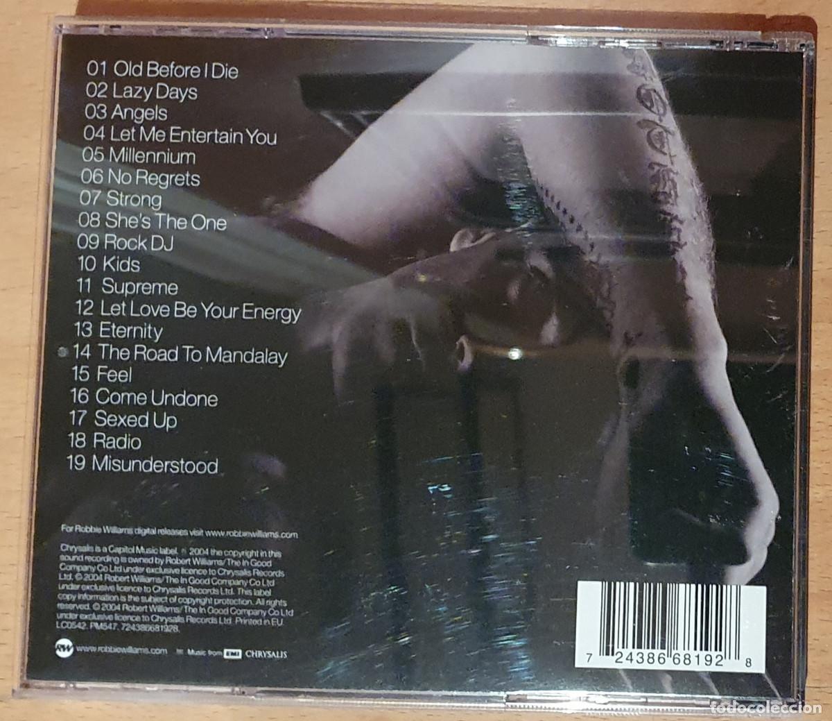 CDs de m&uacute;sica: Robbie Williams - Greatest Hits CD - Foto 3