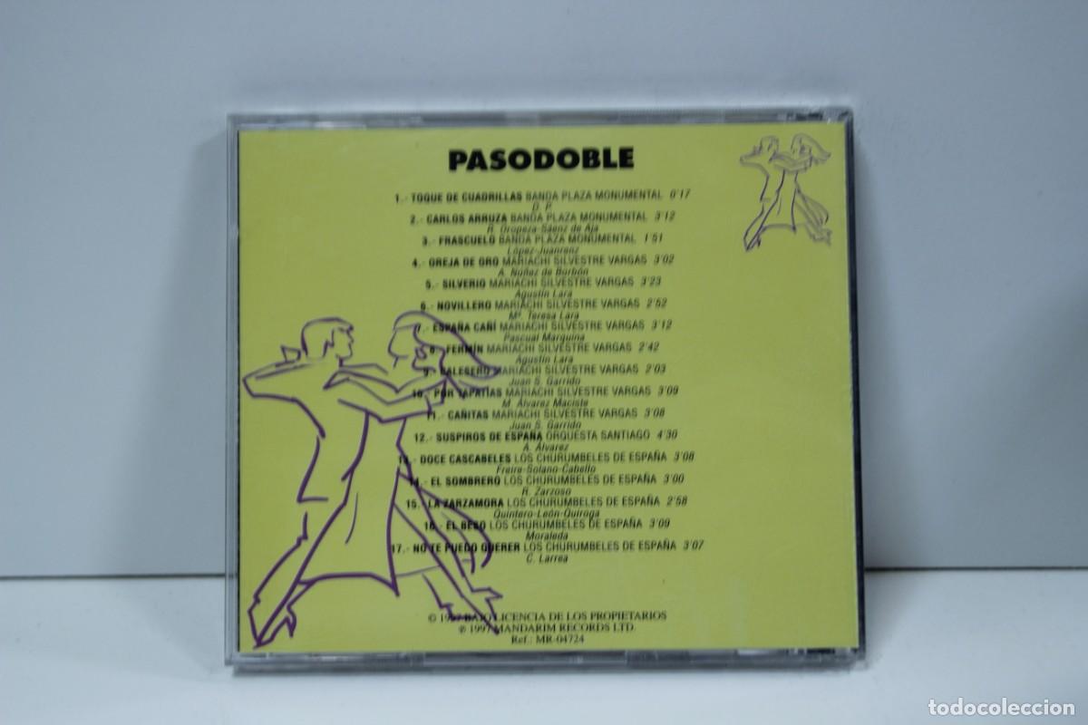 CDs de m&uacute;sica: DISCO CD. Balls De Sal&oacute; &ndash; Pasdoble. COMPACT DISC. - Foto 2