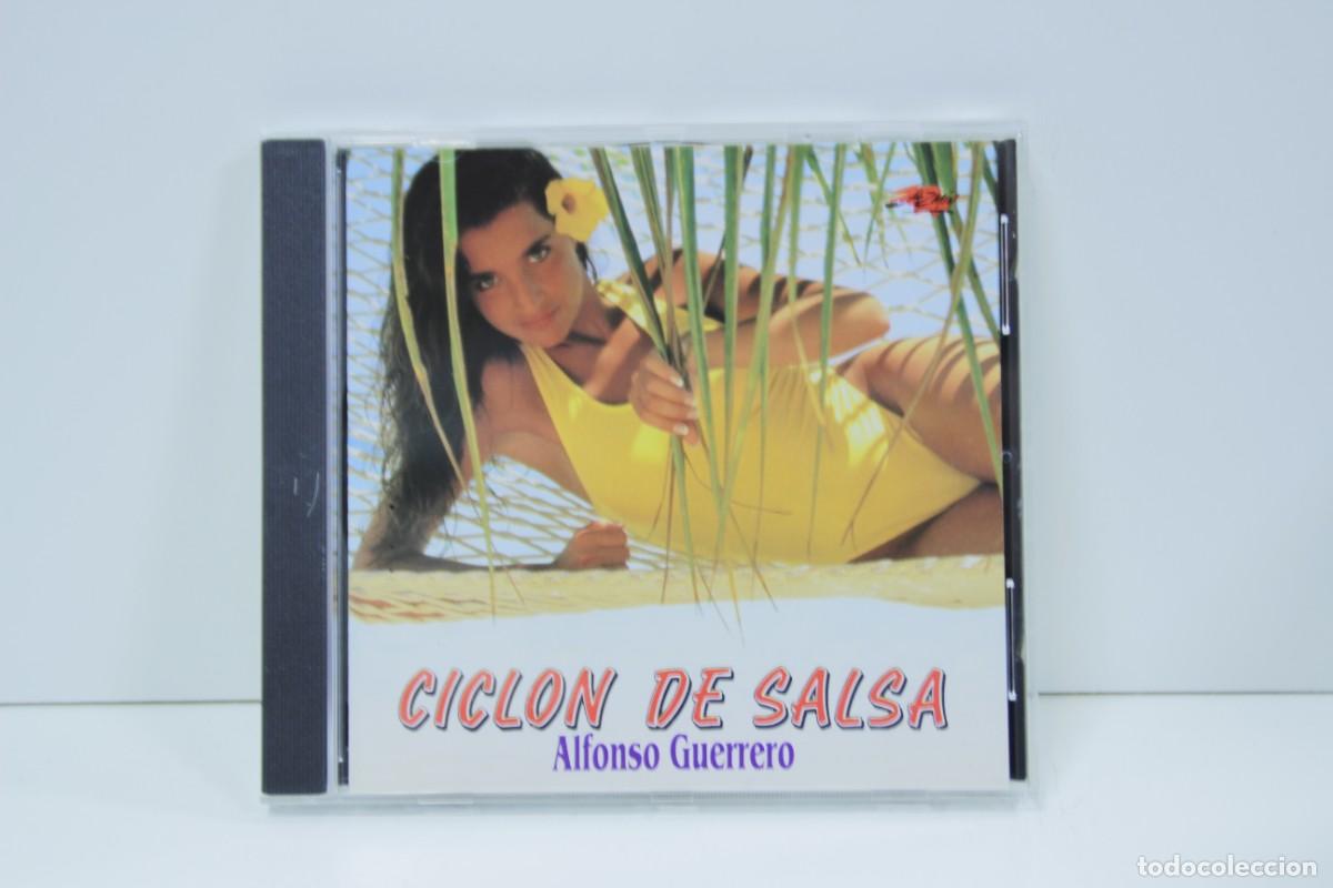 CDs de m&uacute;sica: DISCO CD. Alfonso Guerrero &ndash; Ciclon De Salsa. COMPACT DISC. - Foto 1