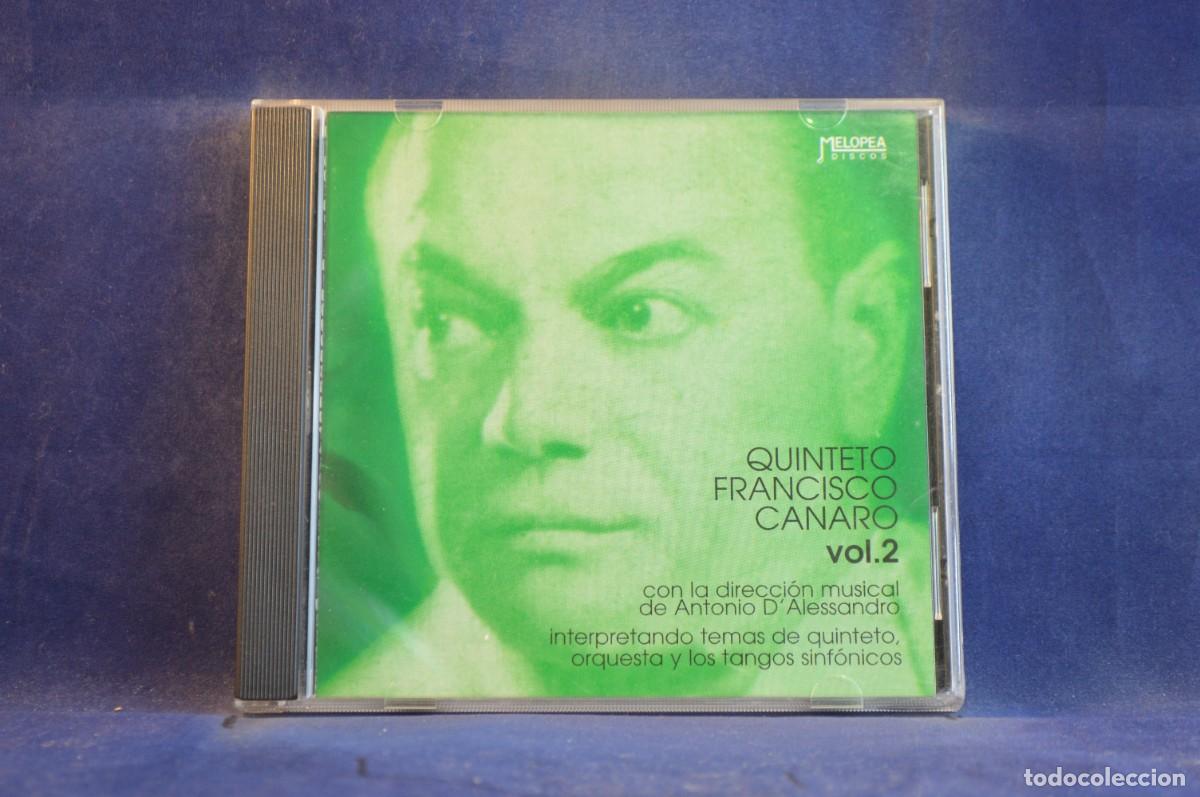 CDs de m&uacute;sica: QUINTETO FRANCISCO CANARO - VOL 2 - CD - Foto 1