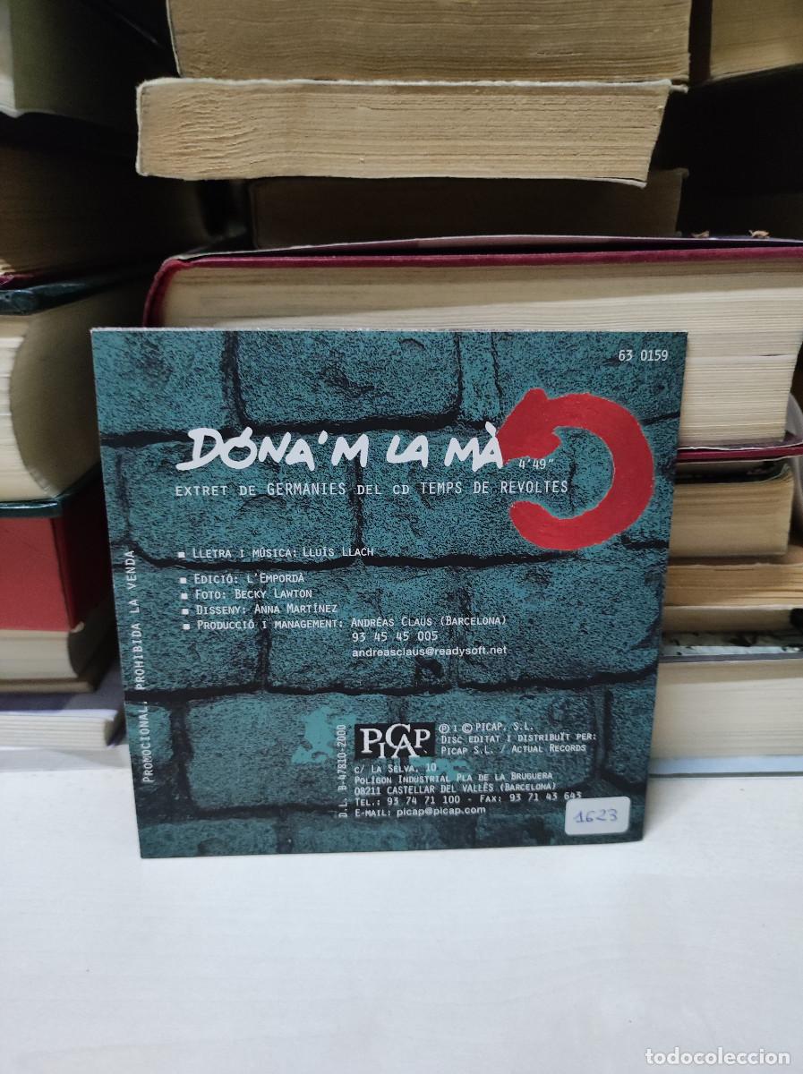 CDs de m&uacute;sica: Lluis Llach &ndash; Temps De Revoltes - Foto 2