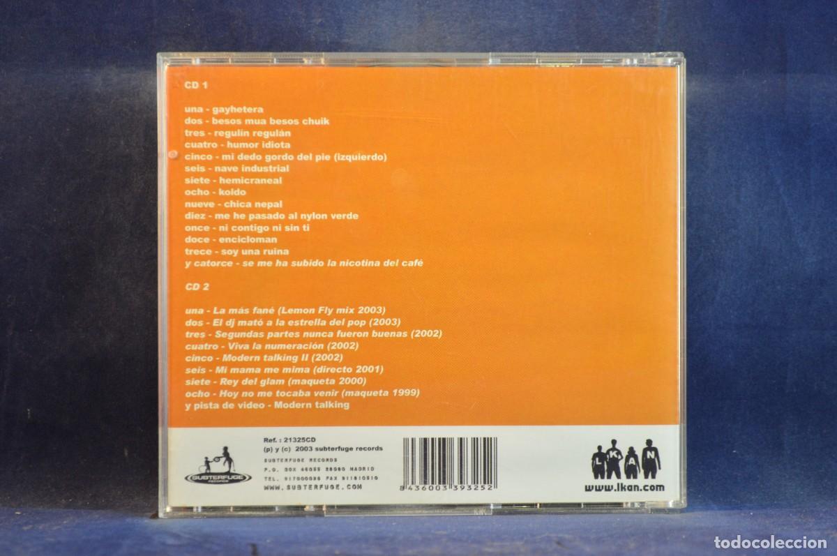 CDs de m&uacute;sica: L KAN - COSAS QUE MIDEN POCO - 2 CD - Foto 2