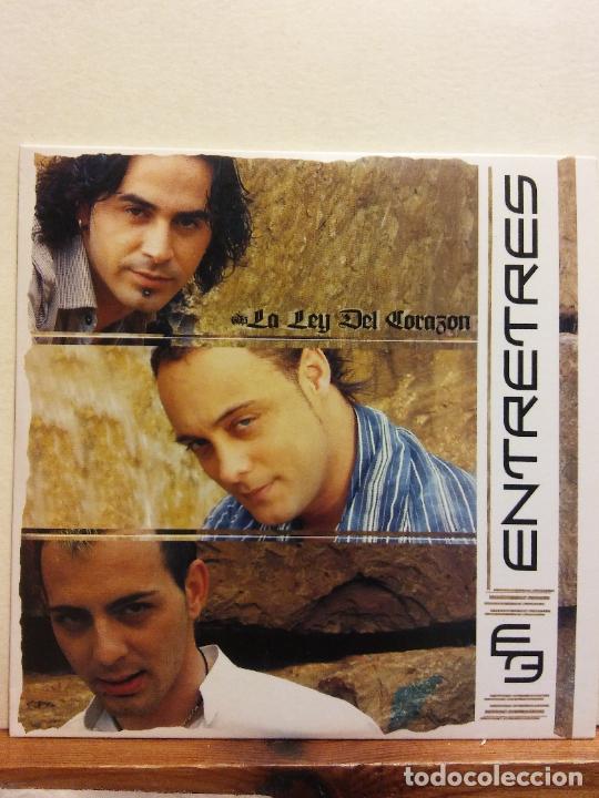 CDs de m&uacute;sica: CD. ENTRETRES. LA LEY DEL CORAZ&Oacute;N - Foto 1