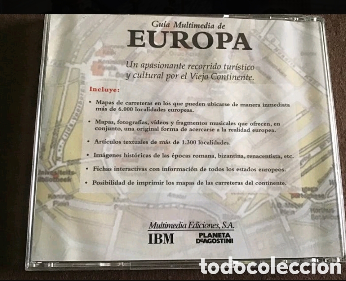 CDs de m&uacute;sica: CD-ROM. GU&Iacute;A MULTIMEDIA de EUROPA - Foto 3