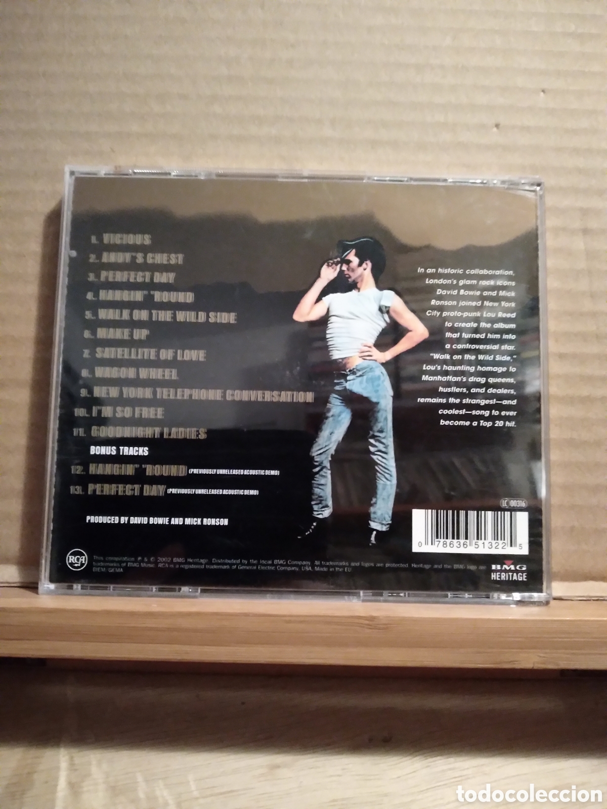 CDs de m&uacute;sica: LOU REED-TRANSFORMERS-CD-COMO NUEVO- - Foto 2