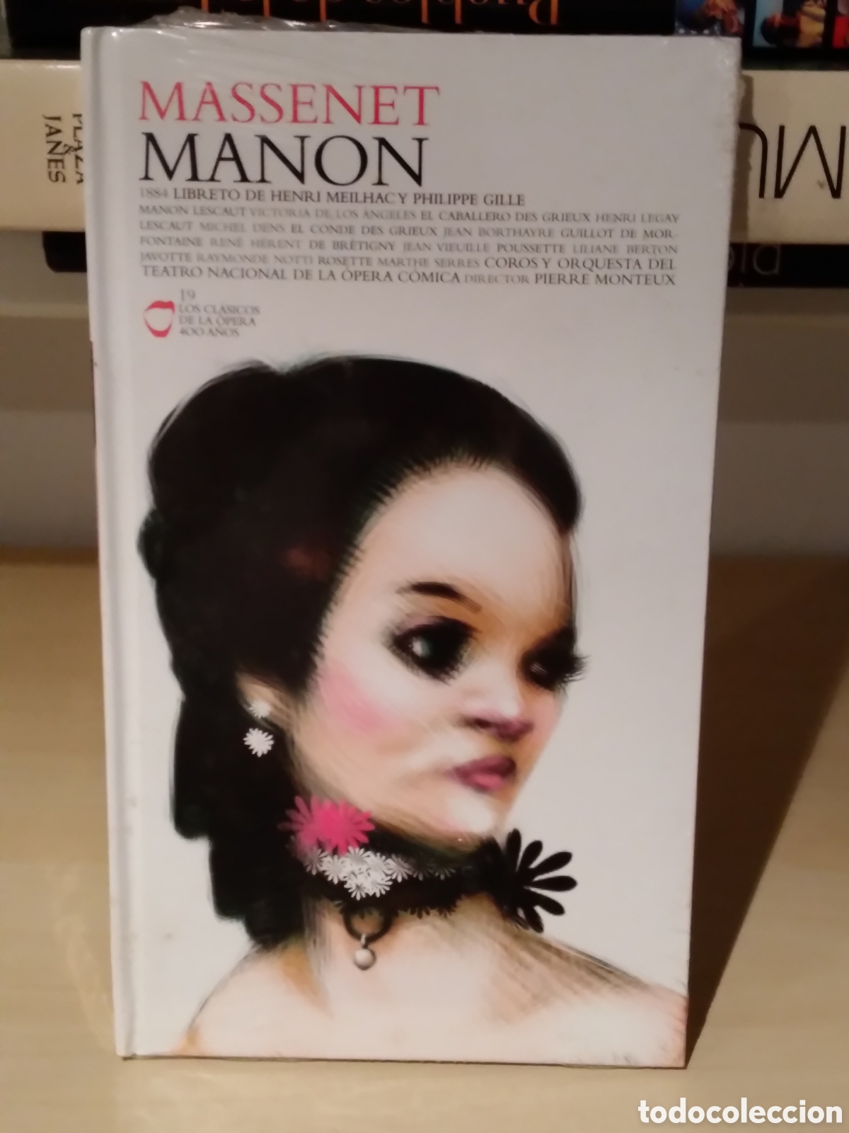 CDs de m&uacute;sica: LOS CLASICOS DE LA OPERA 400 A&Ntilde;OS-MASSENET MANON-CD DOBLE LIBRO-PRECINTADO NUEVO-