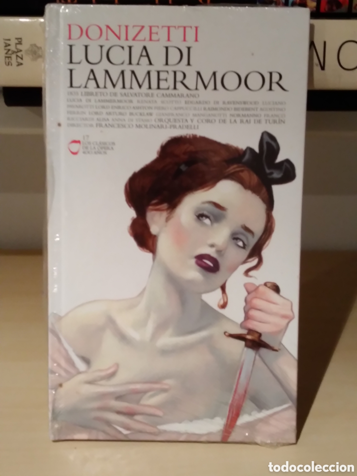 CDs de m&uacute;sica: LOS CLASICOS DE LA OPERA 400 A&Ntilde;OS-DONIZETTI LUCIA DINLAMMERMOOR-DOBLE CD LIBRO-PRECINTADO NUEVO-