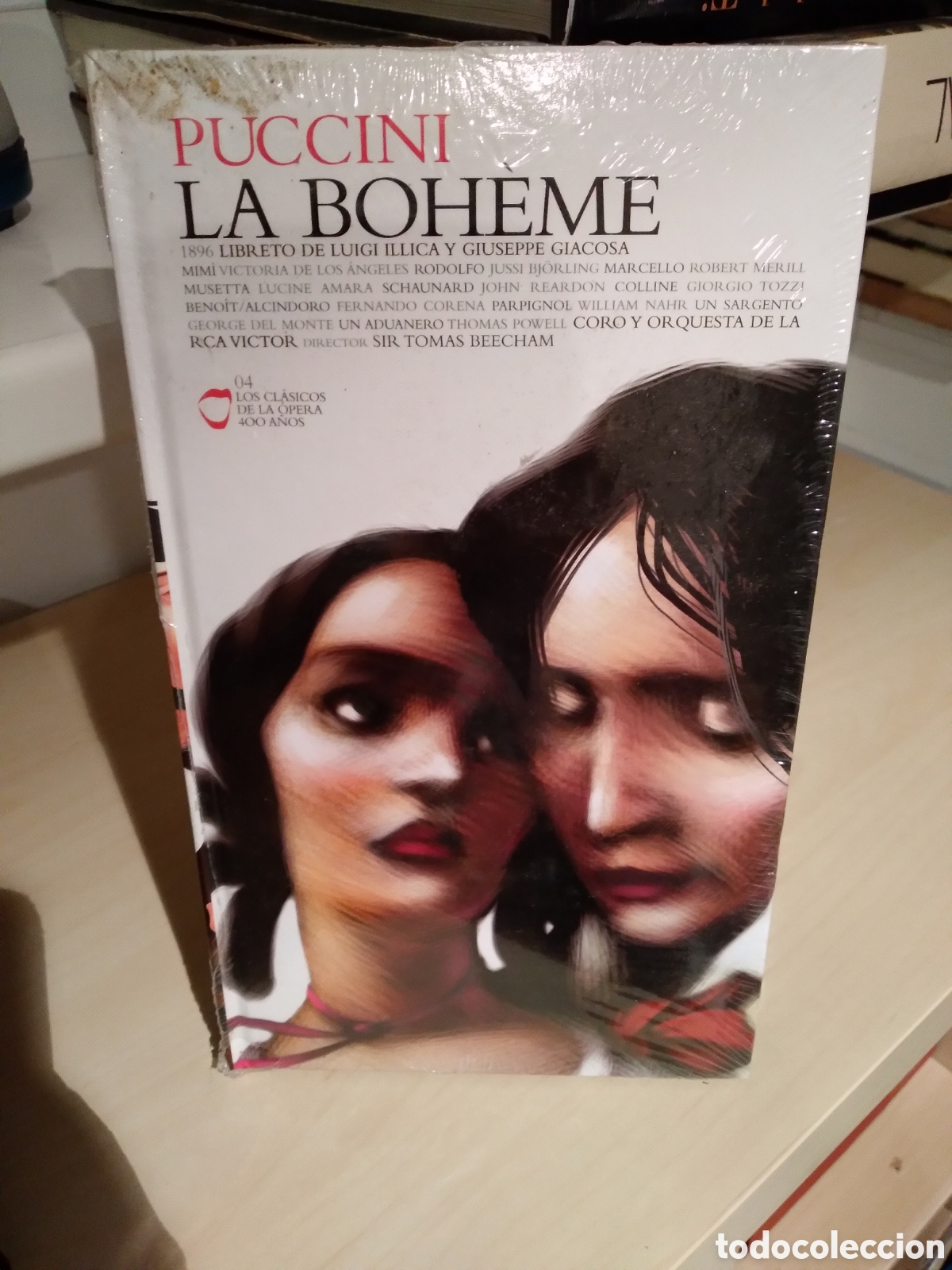 CDs de m&uacute;sica: LOS CLASICOS DE LA OPERA 400 A&Ntilde;OS-PUCCINI-LA BOHEME-DOBKE CD LIBRO-PRECINTADO NUEVO-
