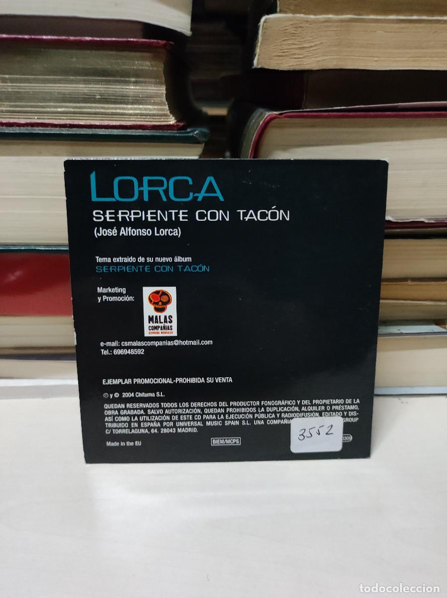 CDs de m&uacute;sica: Jos&eacute; Alfonso Lorca &ndash; Serpiente Con Tac&oacute;n - Foto 2