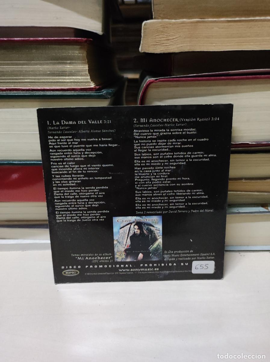 CDs de m&uacute;sica: Clan-Destino &ndash; La Dama Del Valle - Foto 2