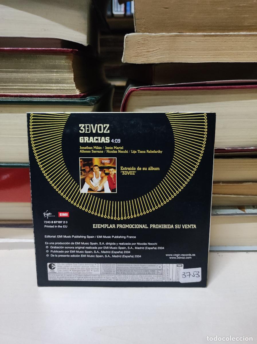 CDs de m&uacute;sica: 3 De Voz &ndash; GRACIAS - Foto 2