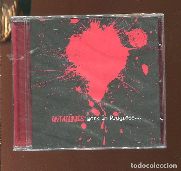 CDs de m&uacute;sica: c. Antag&ograve;nics. Work in progress.... cd punk nou precintat - Foto 1