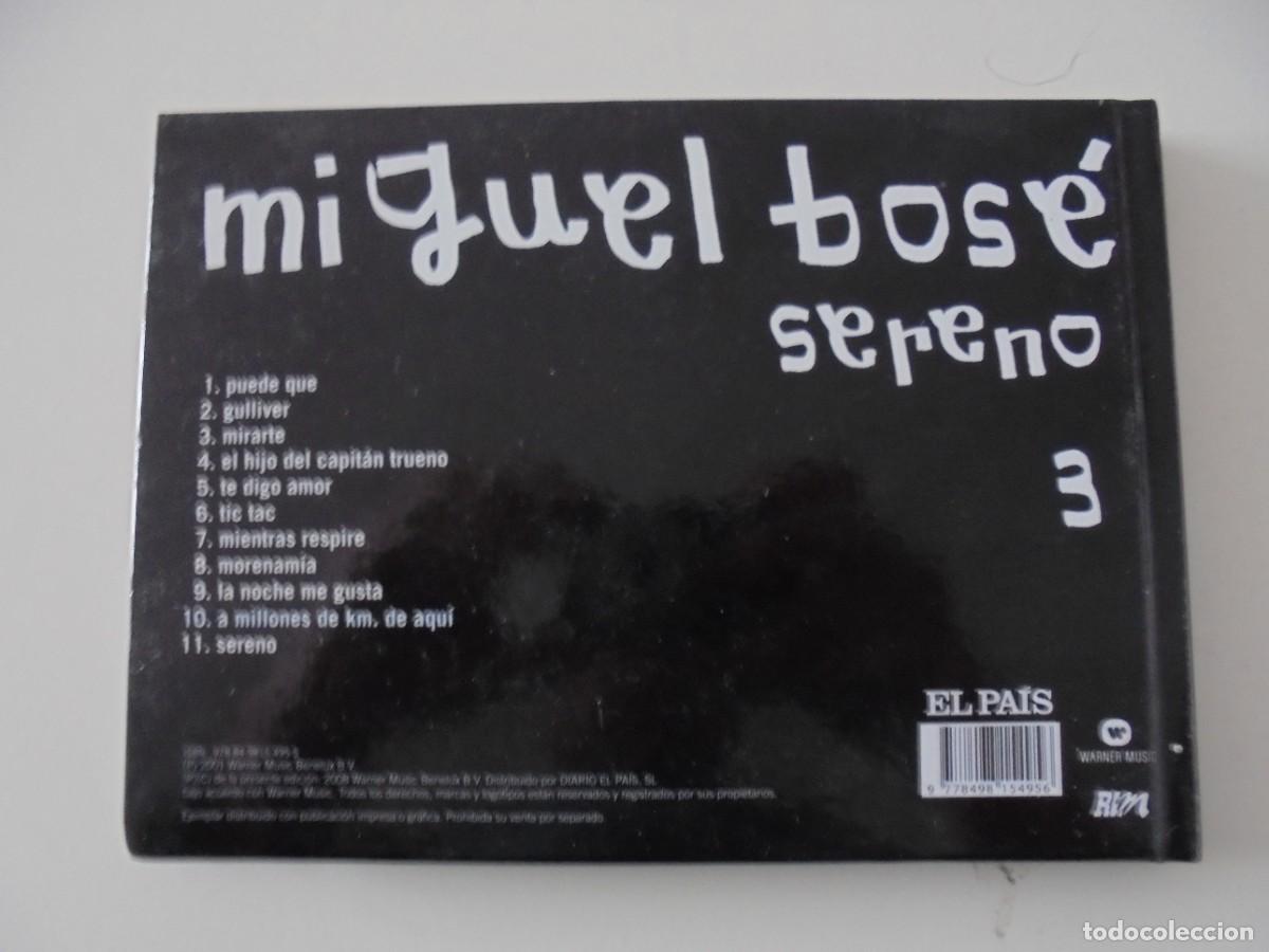 CDs de m&uacute;sica: MIGUEL BOS&Eacute;. SERENO. LIBRO CD CON 11 TEMAS. - Foto 2