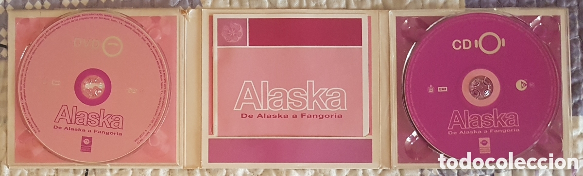 CDs de m&uacute;sica: CD + DVD DE ALASKA A FANGORIA - Foto 2