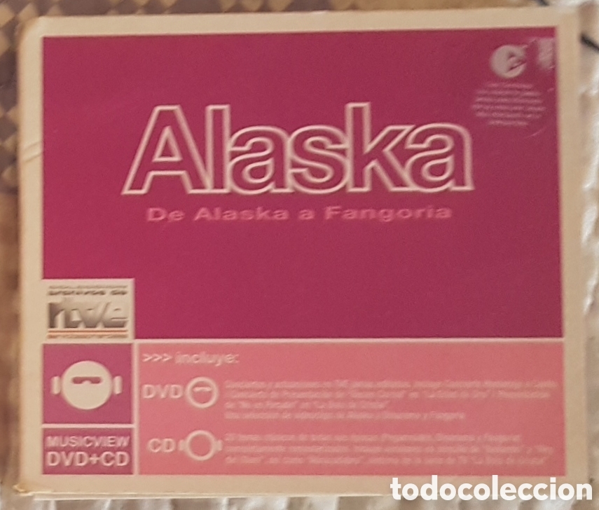 CDs de m&uacute;sica: CD + DVD DE ALASKA A FANGORIA - Foto 1