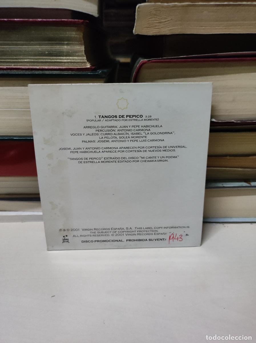 CDs de m&uacute;sica: Estrella Morente &ndash; Tangos De Pepico - Foto 2