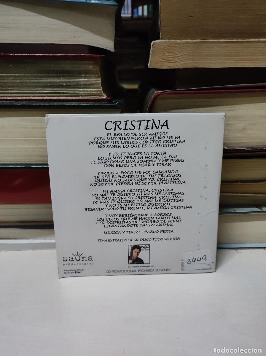 CDs de m&uacute;sica: Pablo &ndash; Cristina - Foto 2