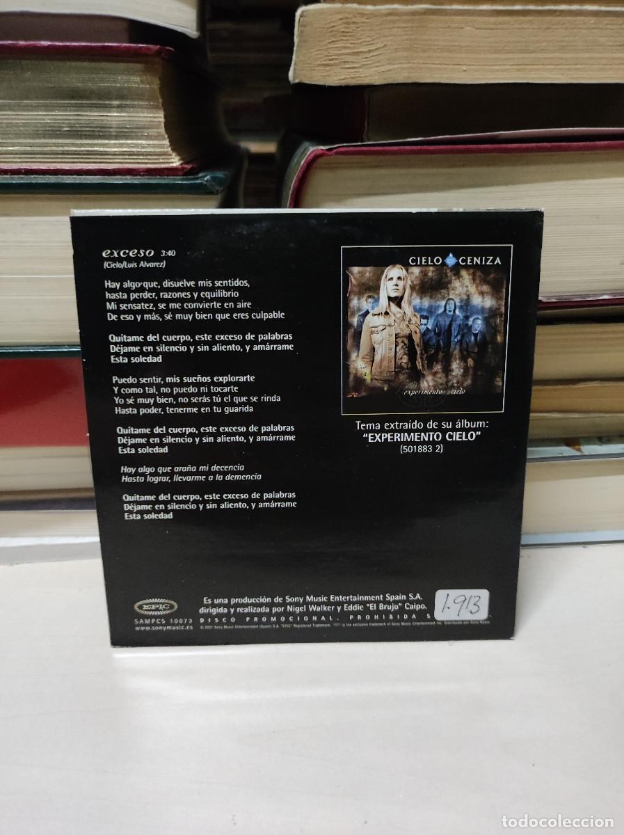 CDs de m&uacute;sica: CIELO CENIZA EXCESO - Foto 2