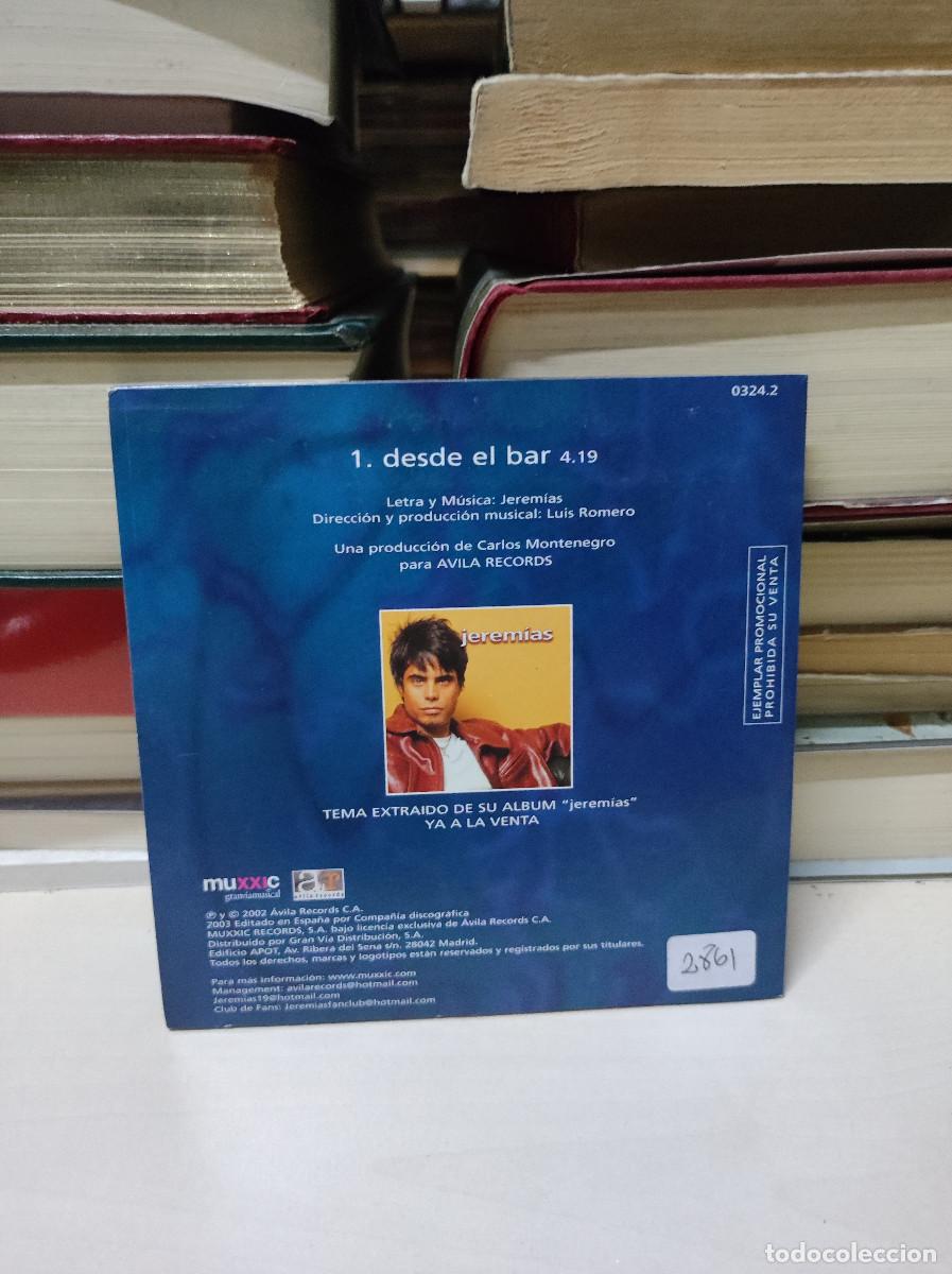 CDs de m&uacute;sica: Jerem&iacute;as &ndash; Desde El Bar - Foto 2